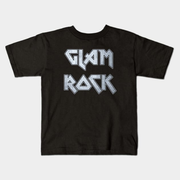 Glam rock Kids T-Shirt by KubikoBakhar